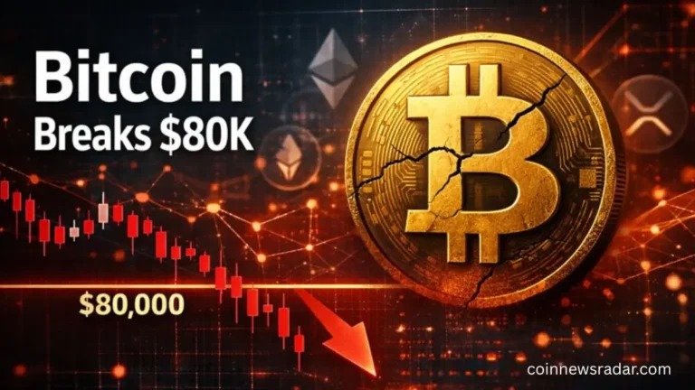 Bitcoin Breaks Below $80K as Fed Stance and $2.2B Leverage Flush Rock Markets
